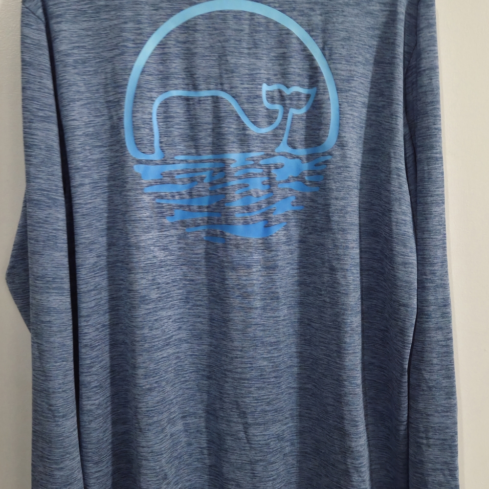 Blue Whale Graphic Long Sleeve Tee